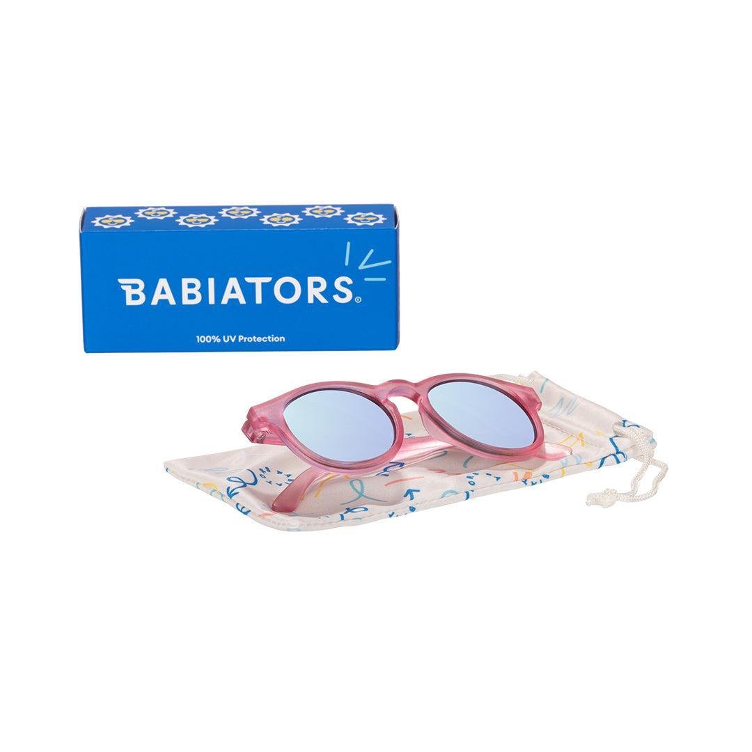 Babiators Original Mirrored Keyhole Sunglasses - Fuchsia Haze - Baby&More