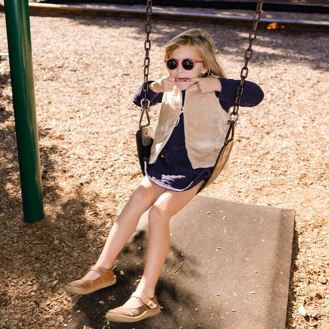 Babiators Original Mirrored Keyhole Sunglasses - Fuchsia Haze - Baby&More