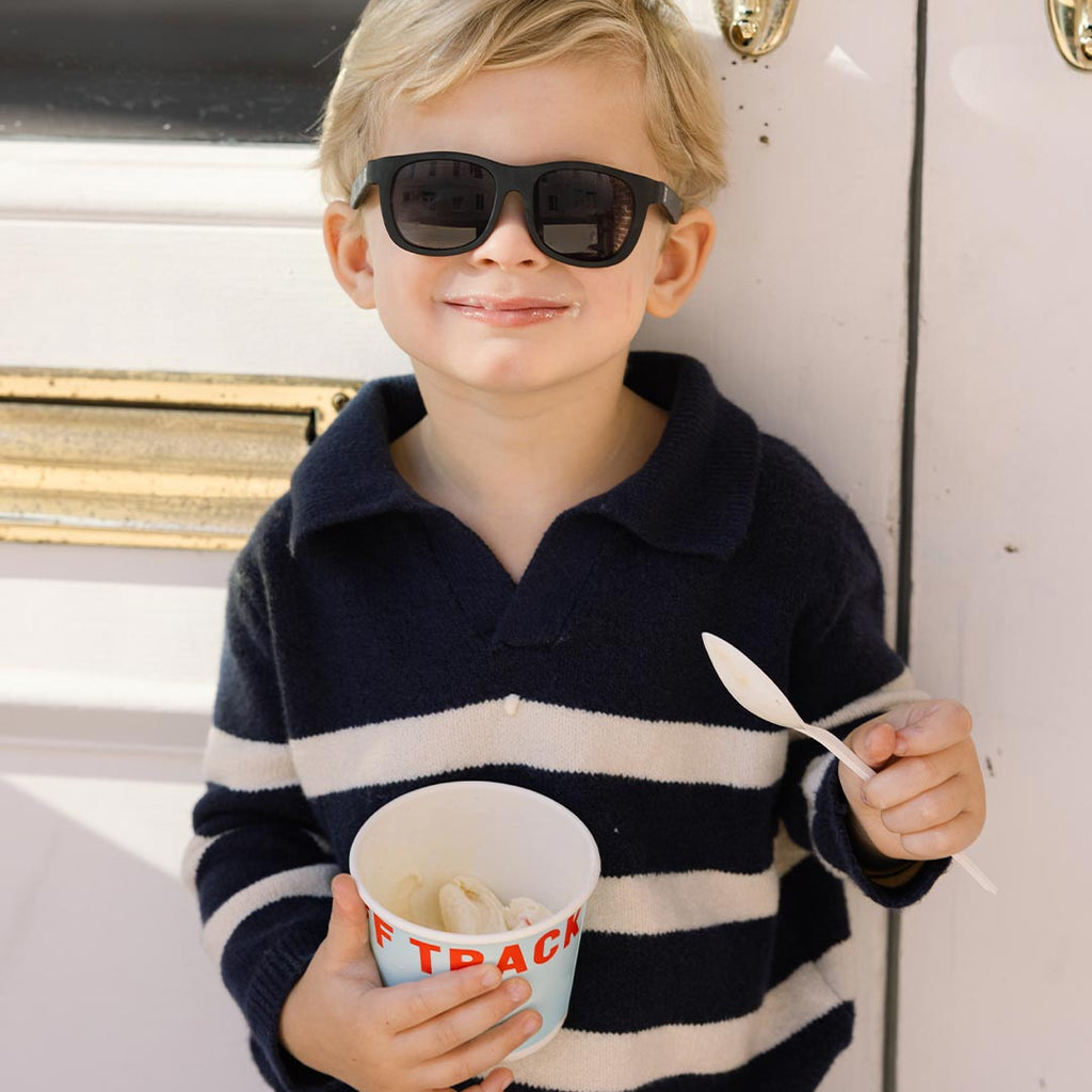 Babiators Original Navigator Sunglasses - Jet Black - Baby&More