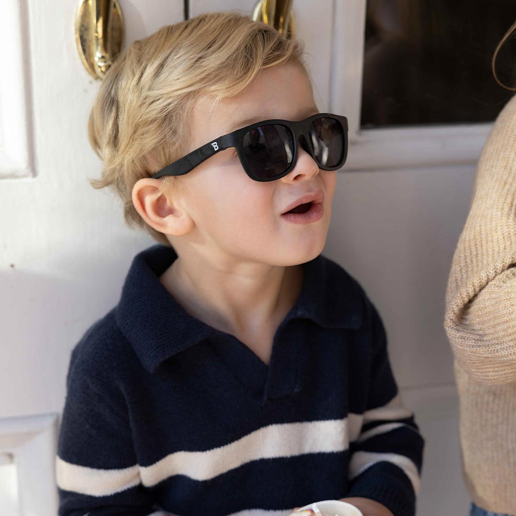 Babiators Original Navigator Sunglasses - Jet Black - Baby&More