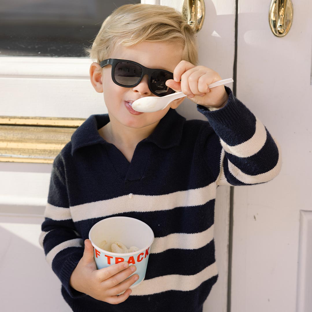 Babiators Original Navigator Sunglasses - Jet Black - Baby&More