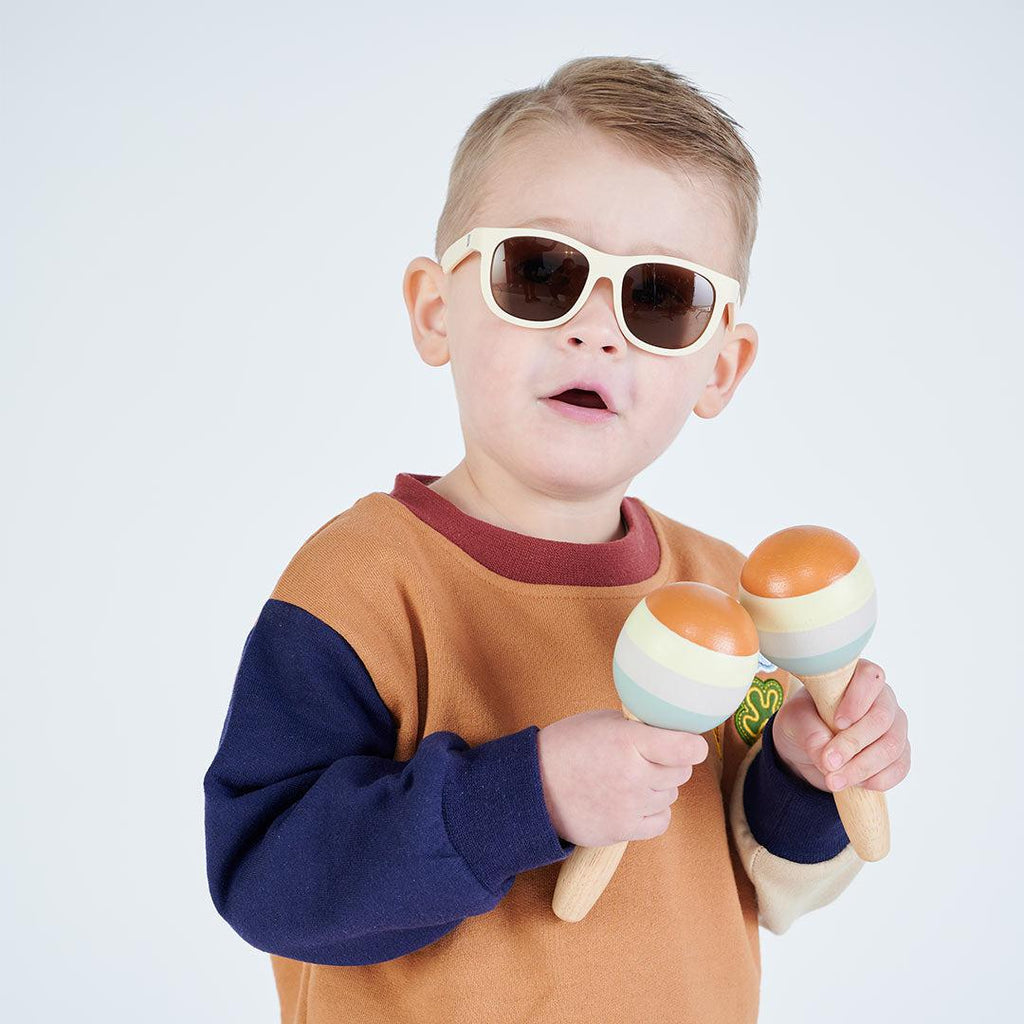 Babiators Original Navigator Sunglasses - Sweet Cream - Baby&More