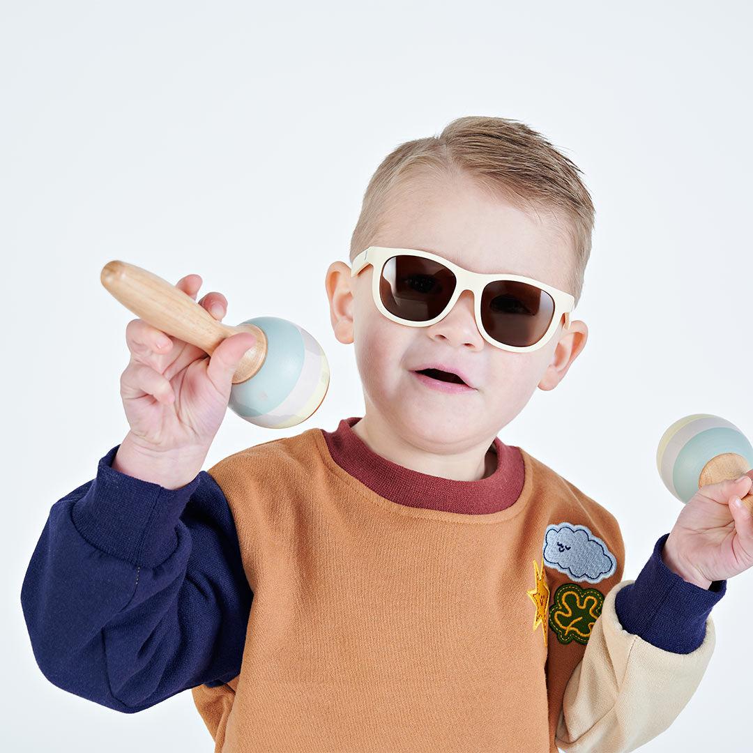 Babiators Original Navigator Sunglasses - Sweet Cream - Baby&More