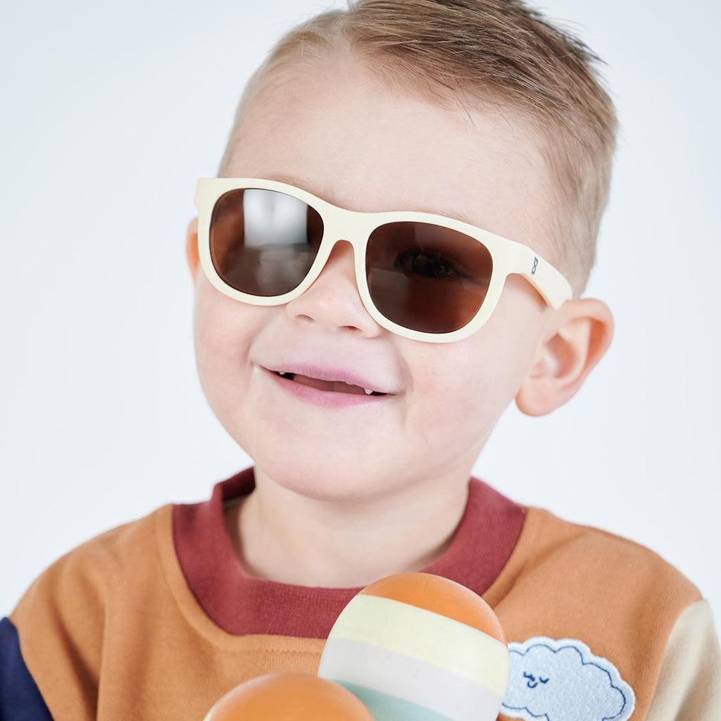 Babiators Original Navigator Sunglasses - Sweet Cream - Baby&More