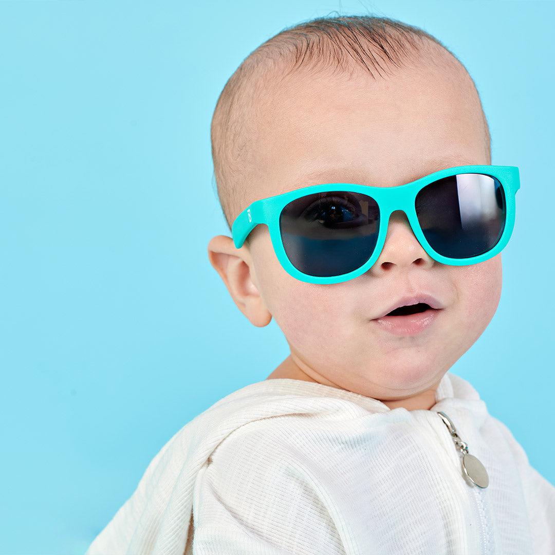 Babiators Original Navigator Sunglasses - Totally Turquoise - Baby&More