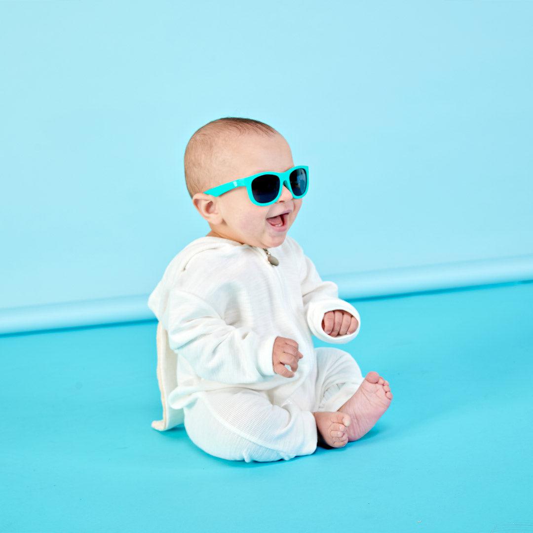 Babiators Original Navigator Sunglasses - Totally Turquoise - Baby&More