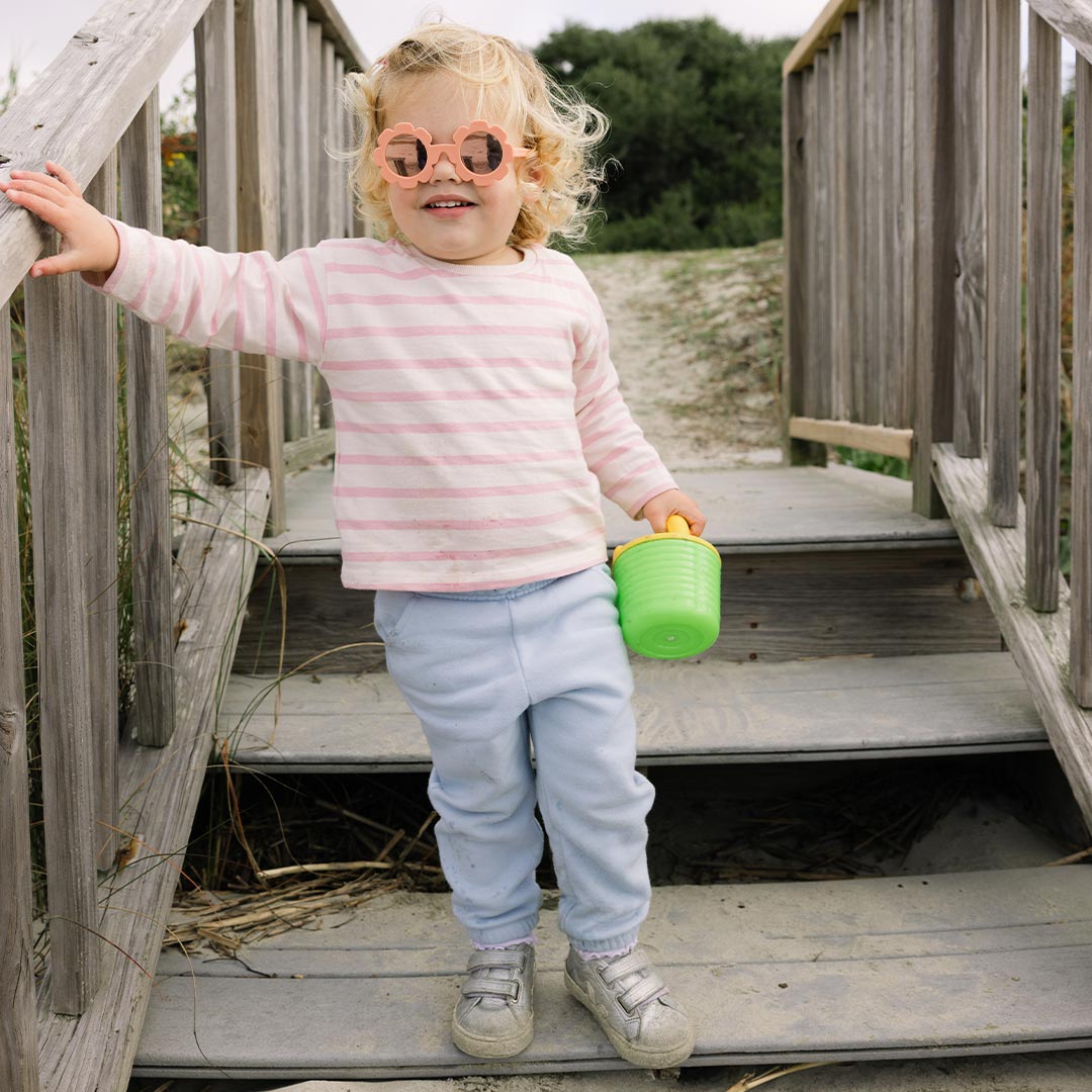 Babiators Polarised Flower Sunglasses - Peachy Keen - Baby&More
