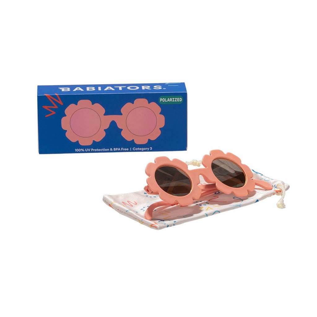 Babiators Polarised Flower Sunglasses - Peachy Keen - Baby&More