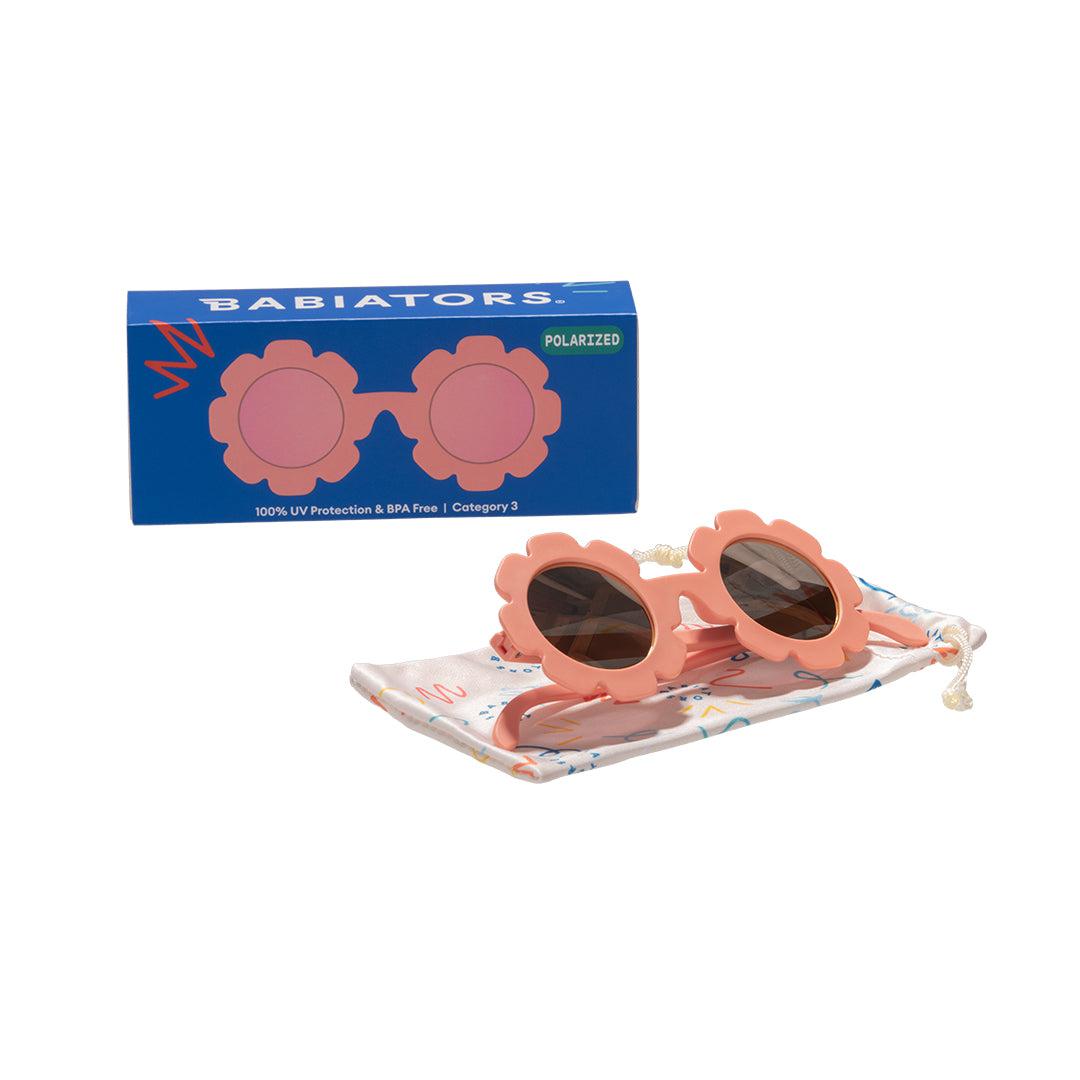 Babiators Polarised Flower Sunglasses - Peachy Keen - Baby&More