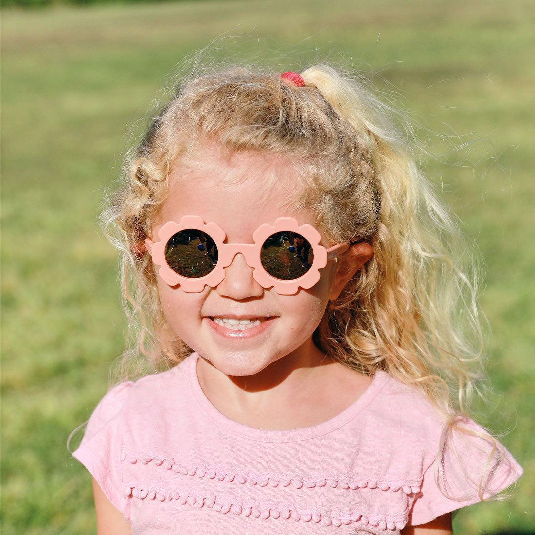 Babiators Polarised Flower Sunglasses - Peachy Keen - Baby&More