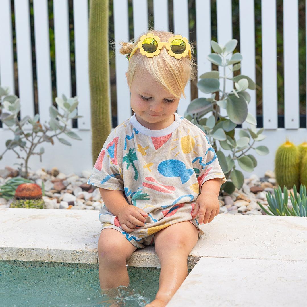 Babiators Polarised Flower Sunglasses - Sun Ray - Baby&More