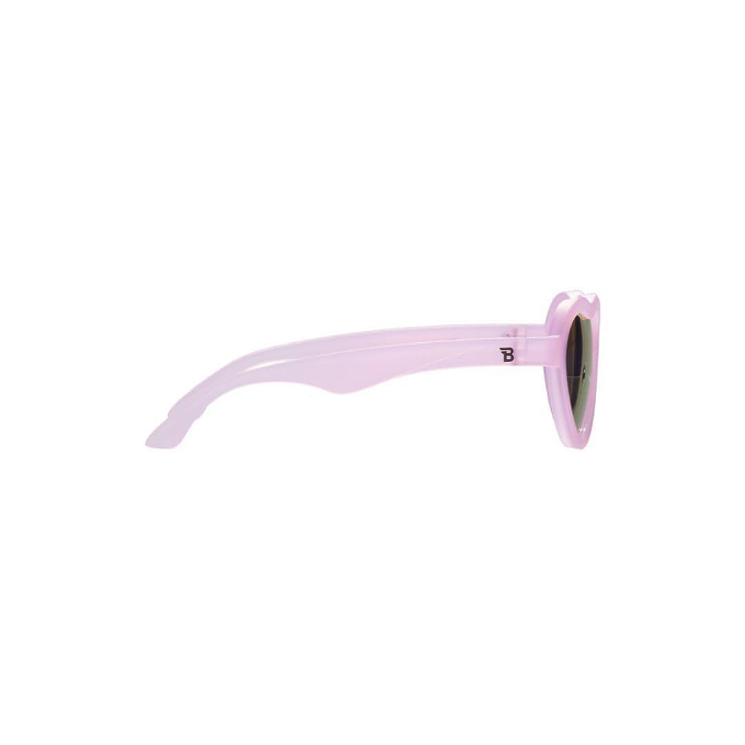 Babiators Polarised Heart Sunglasses - Frosted Pink - Baby&More