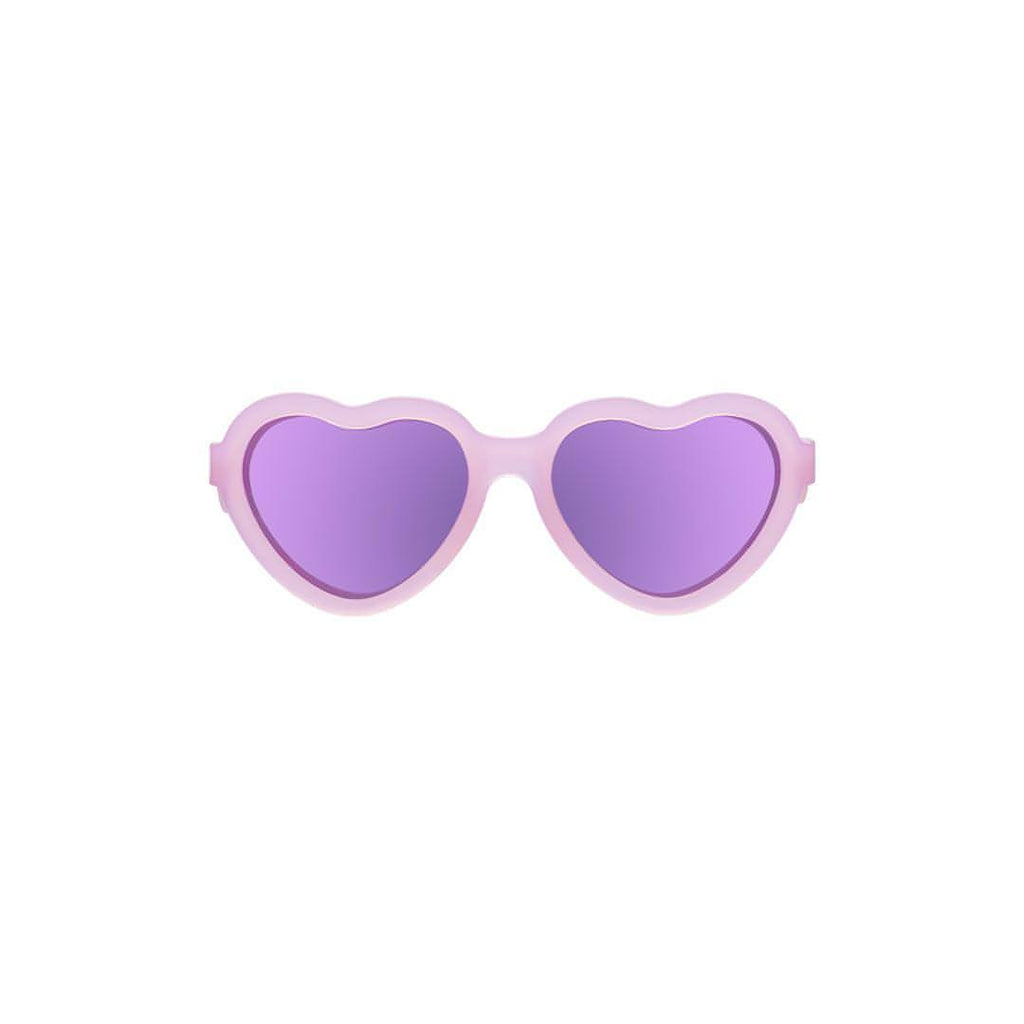 Babiators Polarised Heart Sunglasses - Frosted Pink - Baby&More