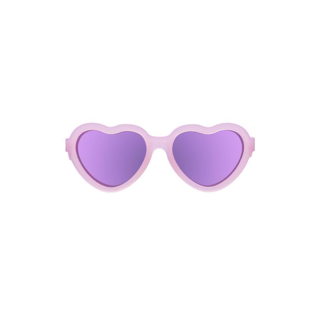 Babiators Polarised Heart Sunglasses - Frosted Pink - Baby&More