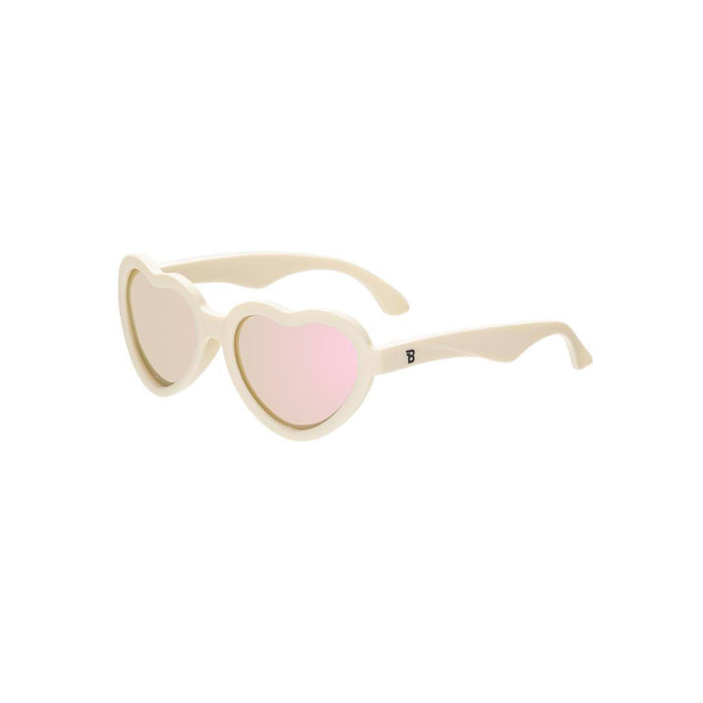 Babiators Polarised Heart Sunglasses - Sweet Cream - Baby&More