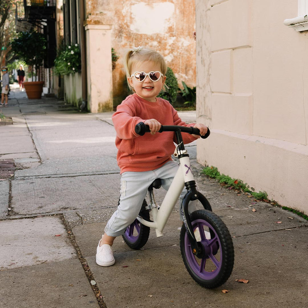Babiators Polarised Heart Sunglasses - Sweet Cream - Baby&More