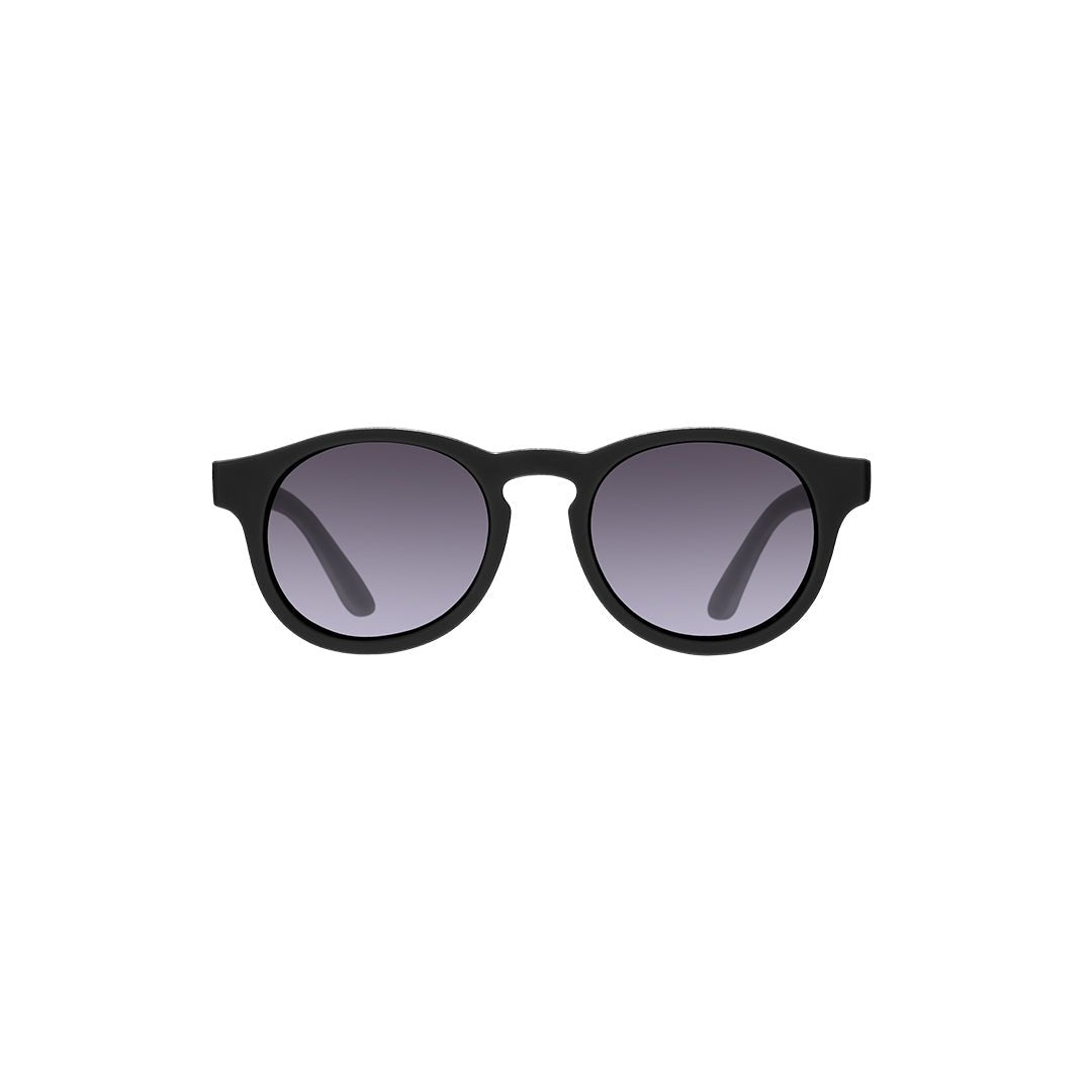 Babiators Polarised Keyhole Sunglasses - Jet Black Smoke - Baby&More