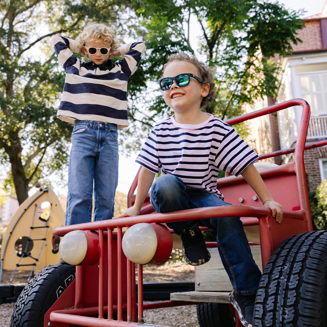 Babiators Polarised Navigator Sunglasses - Jet Black - Baby&More