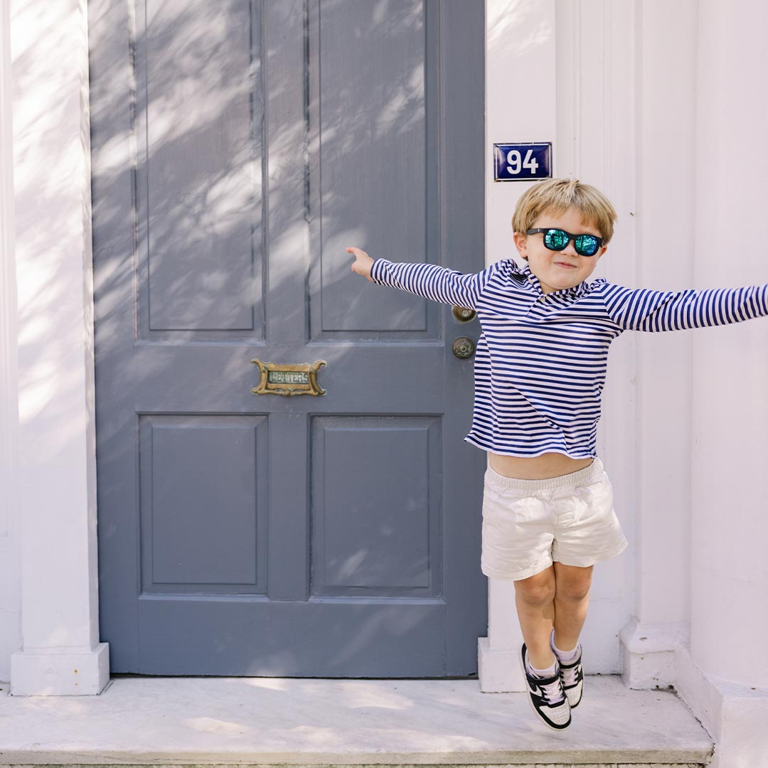 Babiators Polarised Navigator Sunglasses - Jet Black - Baby&More