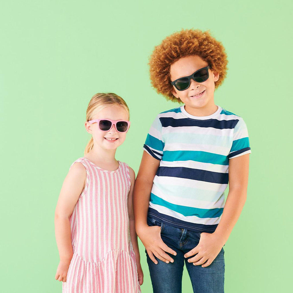 Babiators Polarised Navigator Sunglasses - Jet Black Smoke - Baby&More