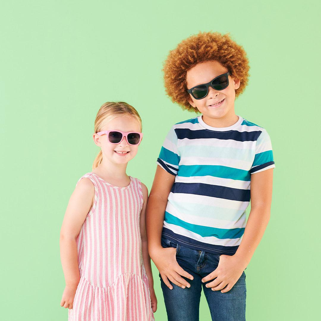 Babiators Polarised Navigator Sunglasses - Jet Black Smoke - Baby&More