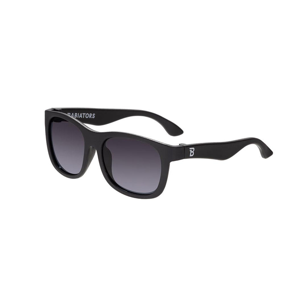 Babiators Polarised Navigator Sunglasses - Jet Black Smoke - Baby&More