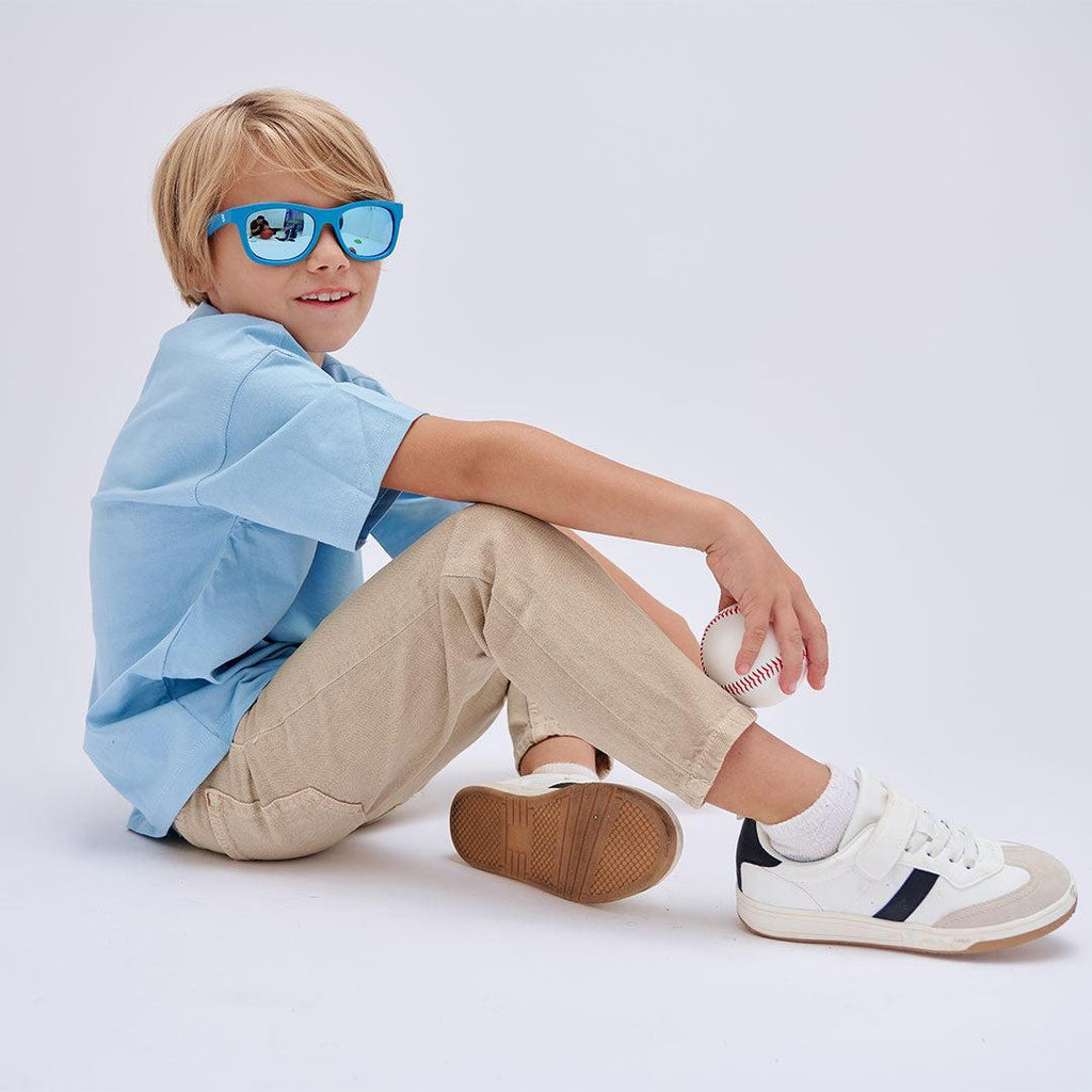 Babiators Polarised Navigator Sunglasses - Midnight Blue - Baby&More