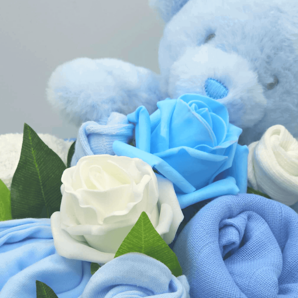 Say It Baby - Baby Boy Clothes Flower Box Gift