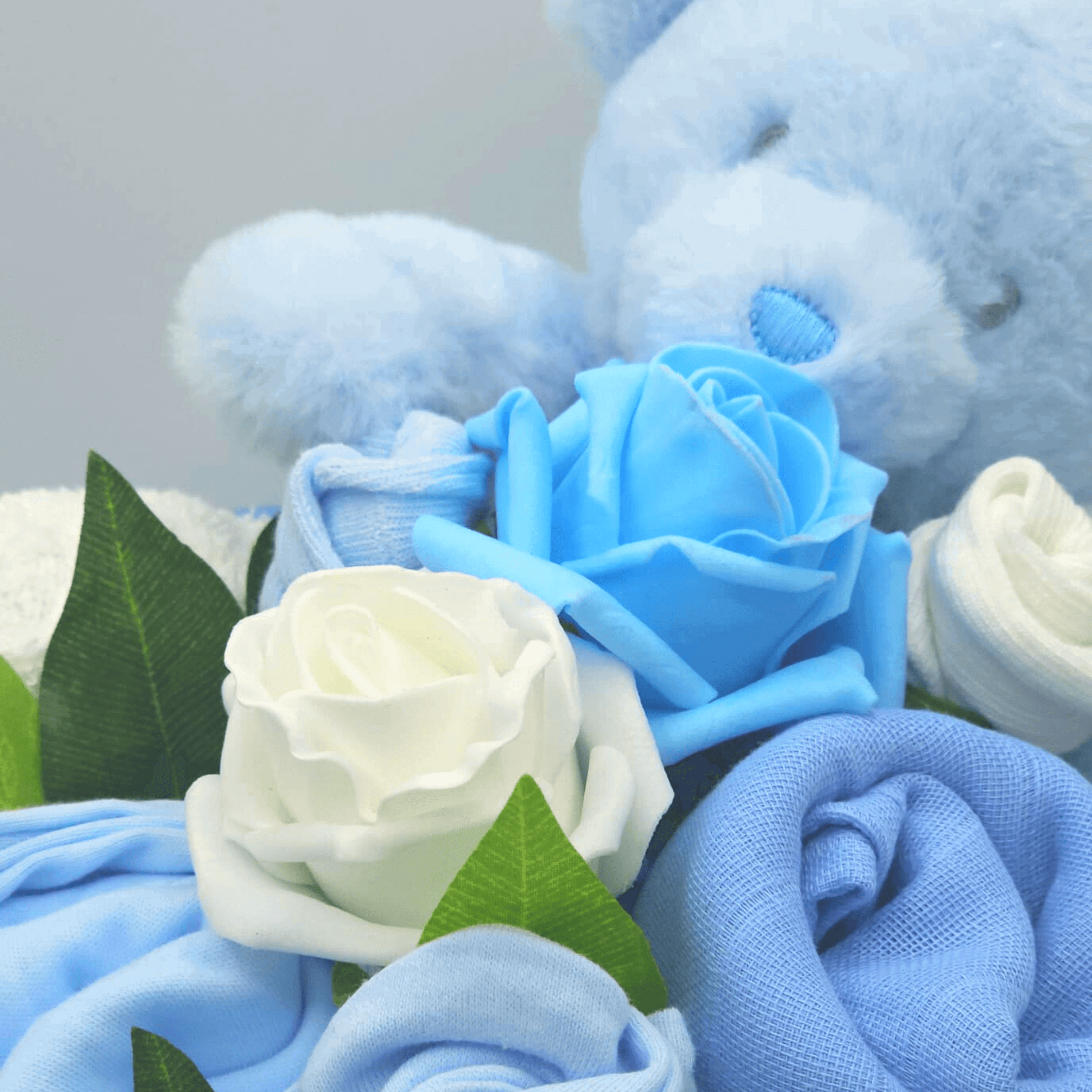 Say It Baby - Baby Boy Clothes Flower Box Gift