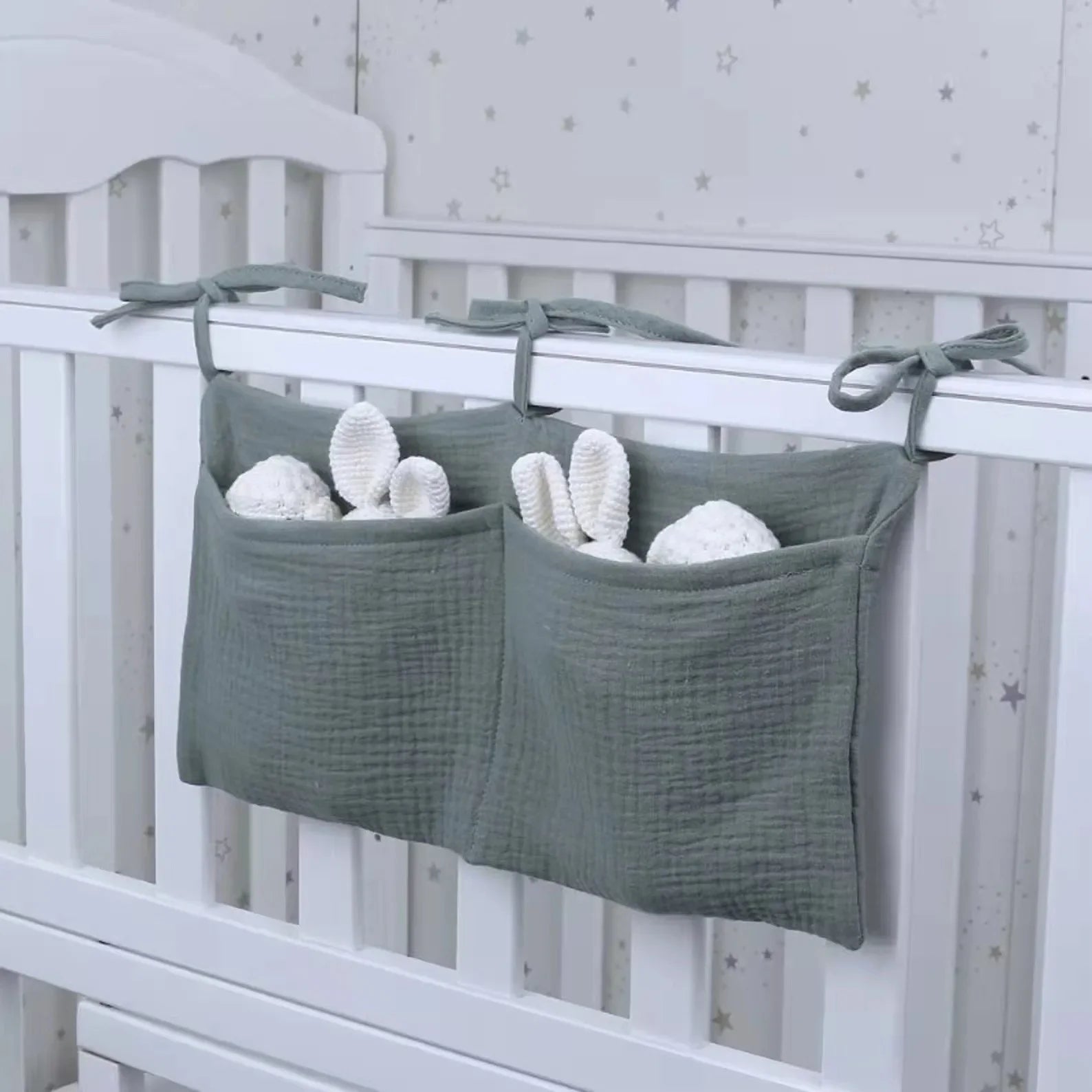 Baby Crib Storage Pockets - Baby&More