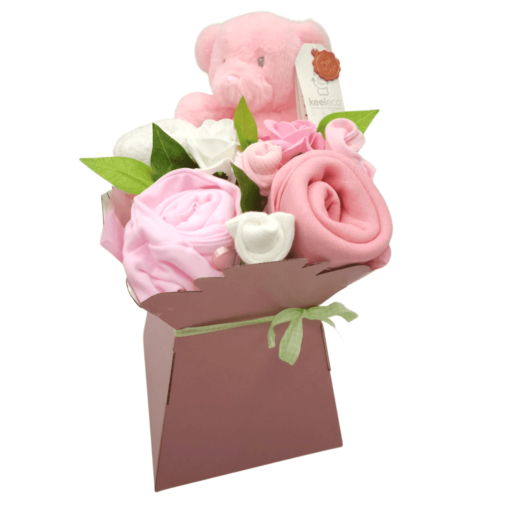 Say It Baby - Baby Girl Clothes Flower Box Gift