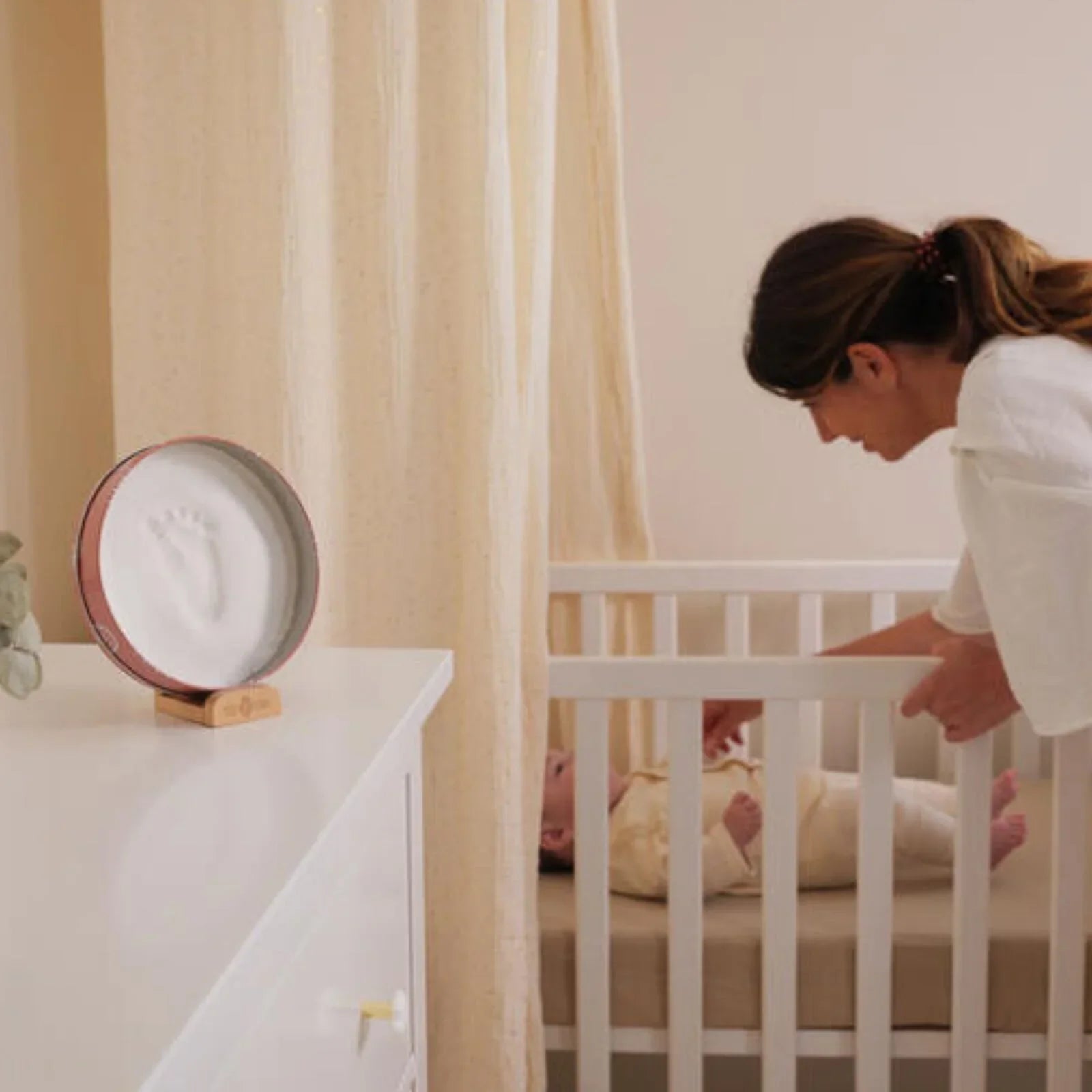 Baby Hand & Foot Imprints - Rainbow Terracotta Box - Baby&More