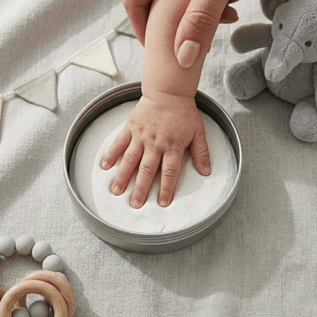 Baby Hand or Foot Print Clay Impression Tin - Baby&More