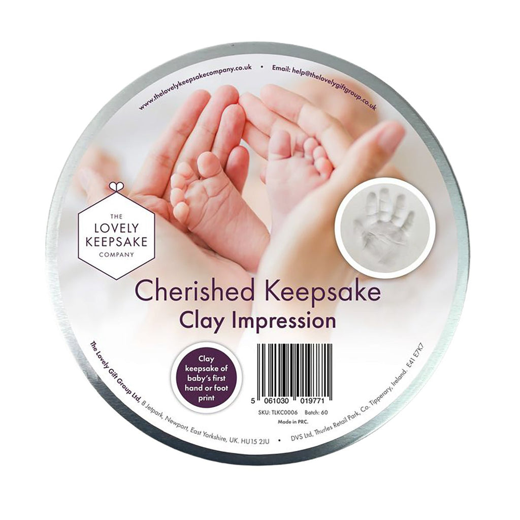 Baby Hand or Foot Print Clay Impression Tin - Baby&More
