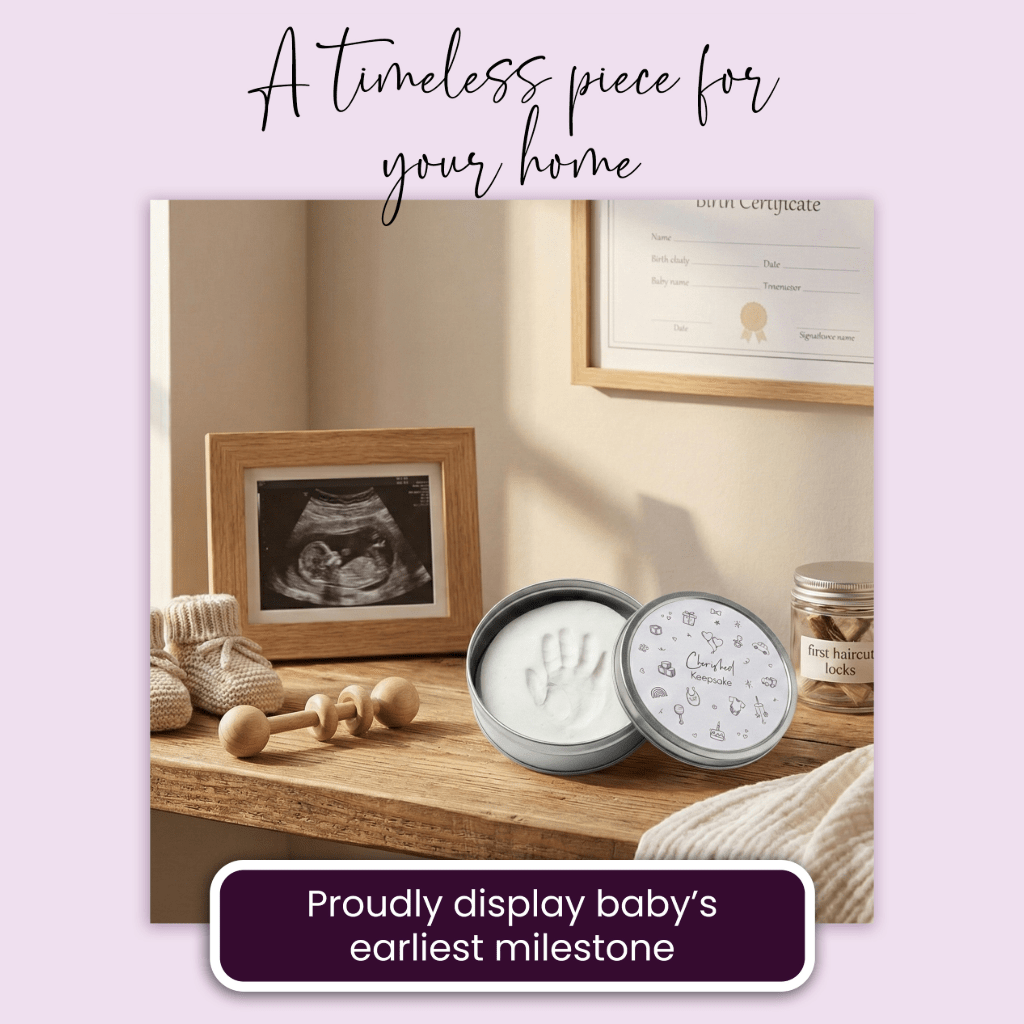 Baby Hand or Foot Print Clay Impression Tin - Baby&More