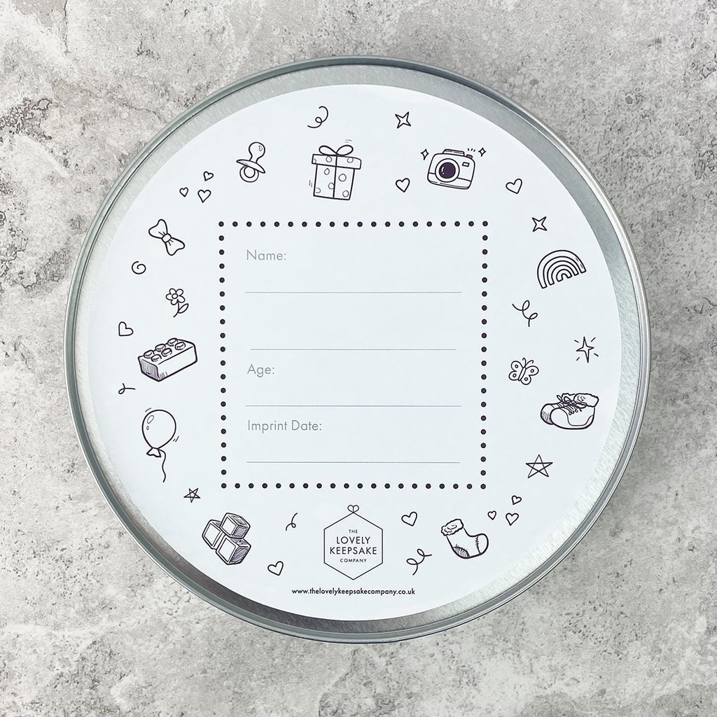 Baby Hand or Foot Print Clay Impression Tin - Baby&More