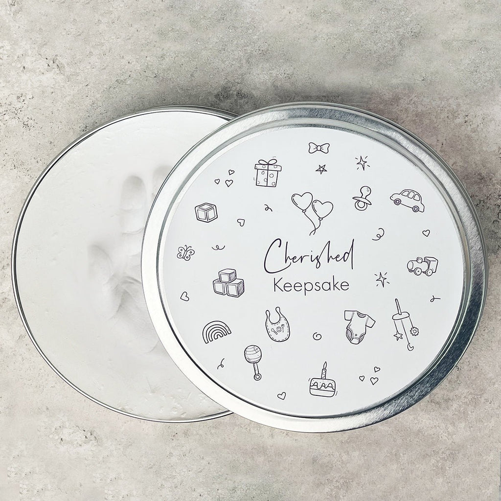Baby Hand or Foot Print Clay Impression Tin - Baby&More
