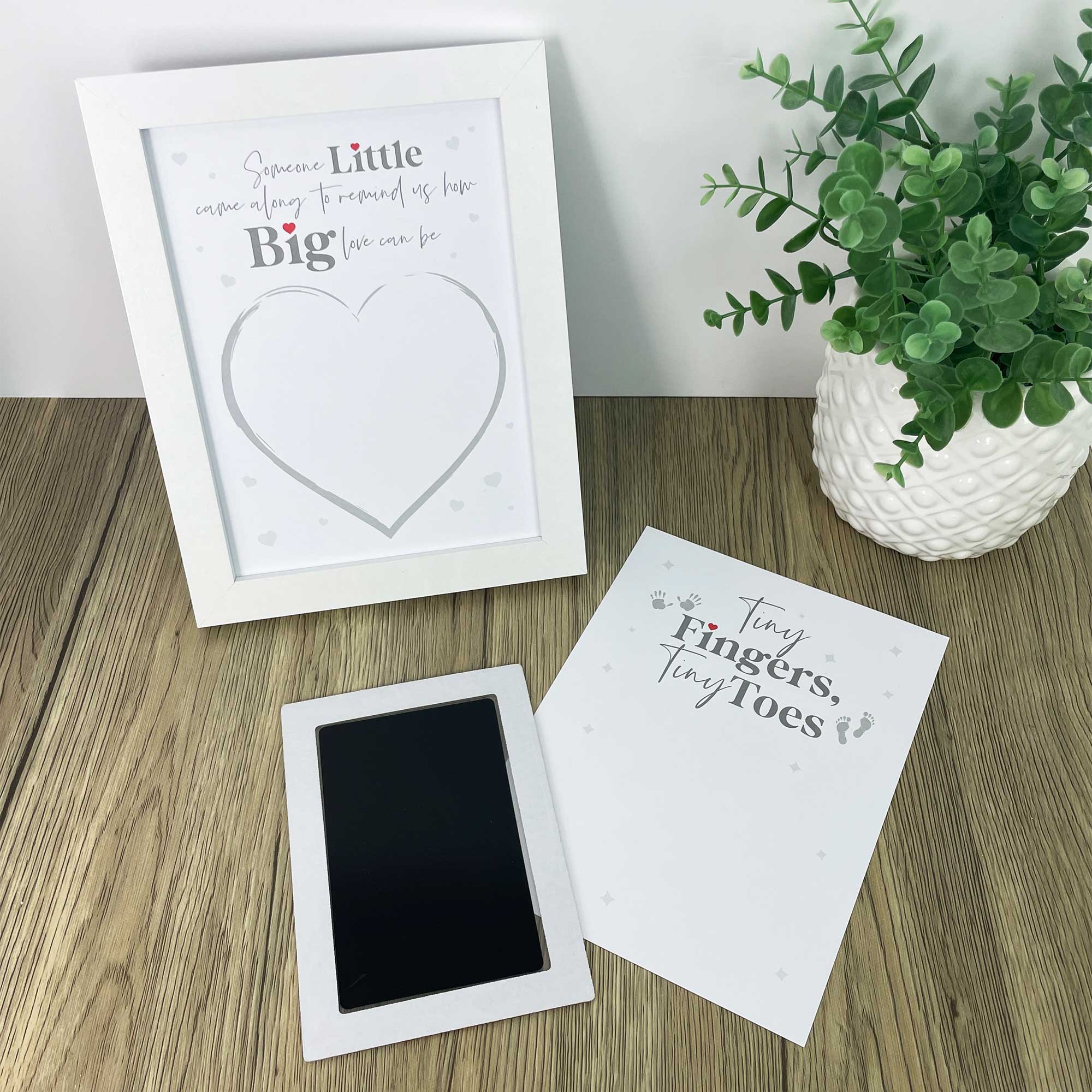 Baby Hand or Foot Print Framed Ink Keepsake Kit - 2 Designs - Baby&More