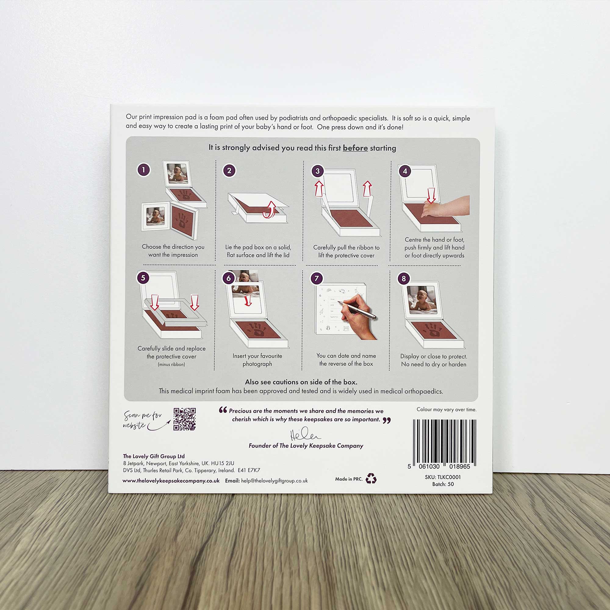 Baby Hand or Footprint Impression Kit - Baby&More