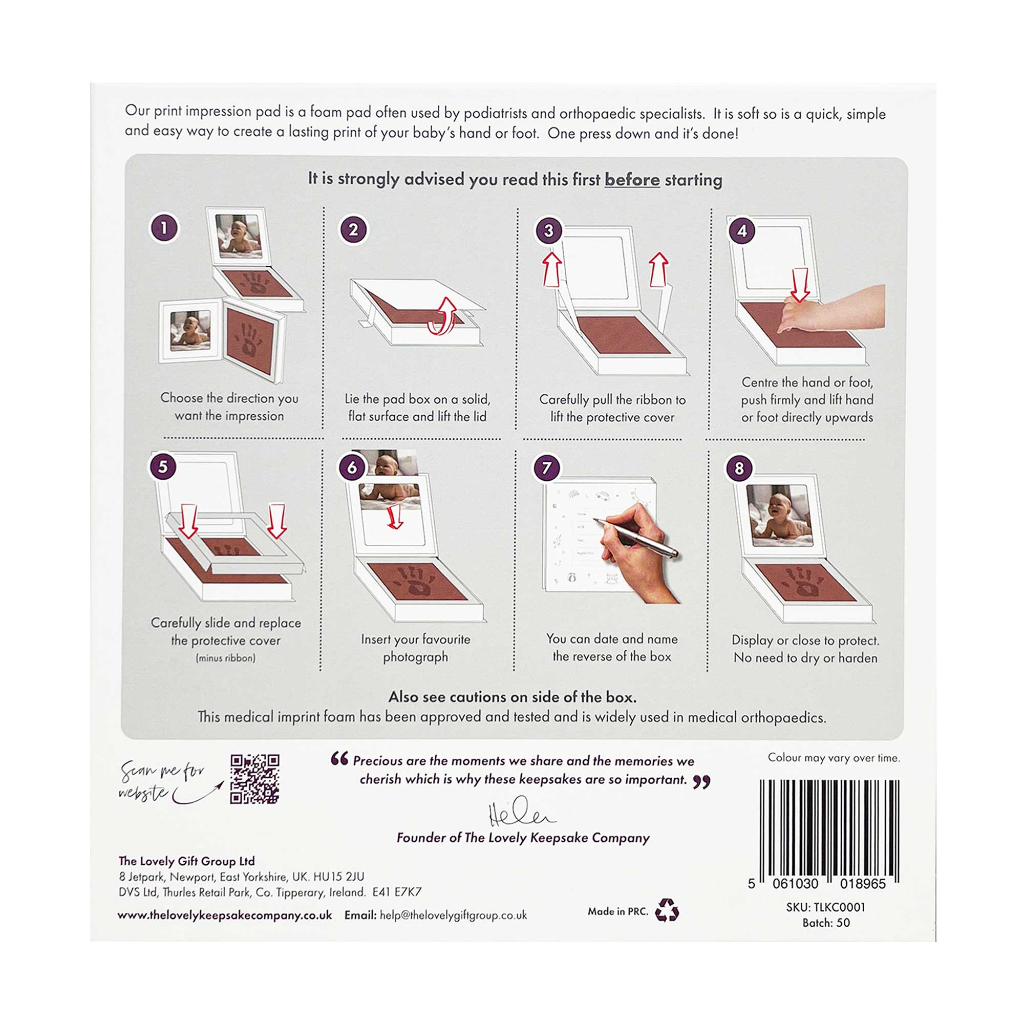 Baby Hand or Footprint Impression Kit - Baby&More