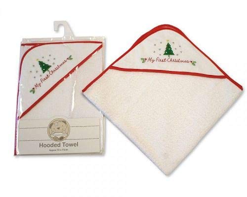 Baby Hooded Towel - My First Christmas - Baby&More