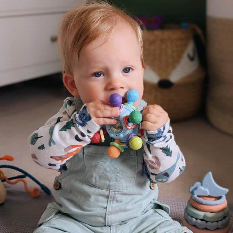 Baby Montessori Sensory Teether Toy - Baby&More