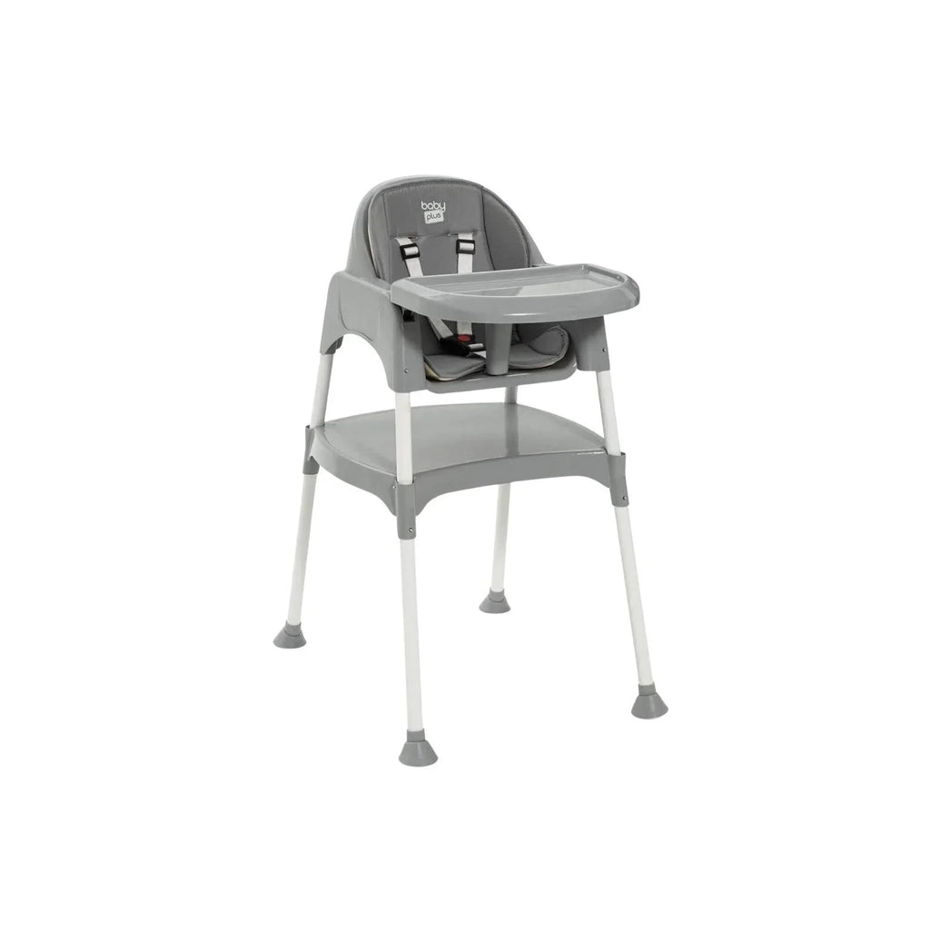 baby plus Convertible Highchair - Grey - Baby&More