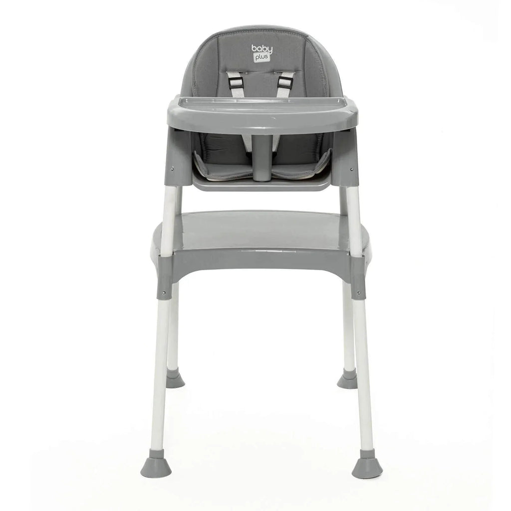 baby plus Convertible Highchair - Grey - Baby&More