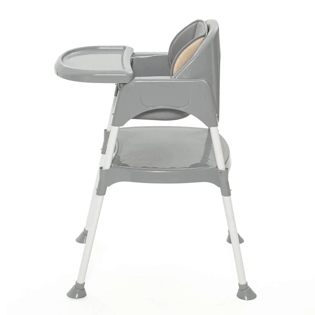 baby plus Convertible Highchair - Grey - Baby&More