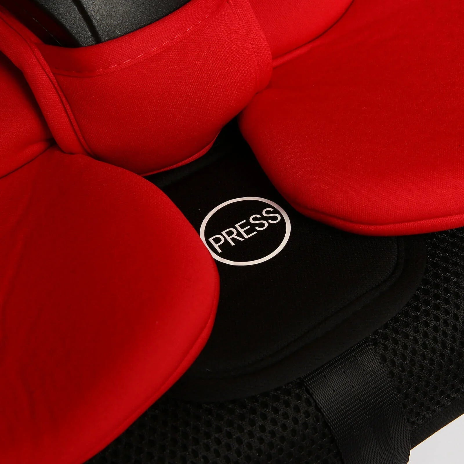 baby plus Orbitfix Group 0+/1/2/3 (Birth to 12 Years) Car Seat - Black Red - Baby&More