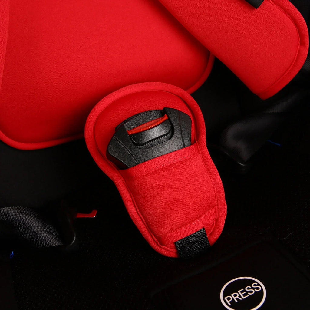 baby plus Orbitfix Group 0+/1/2/3 (Birth to 12 Years) Car Seat - Black Red - Baby&More