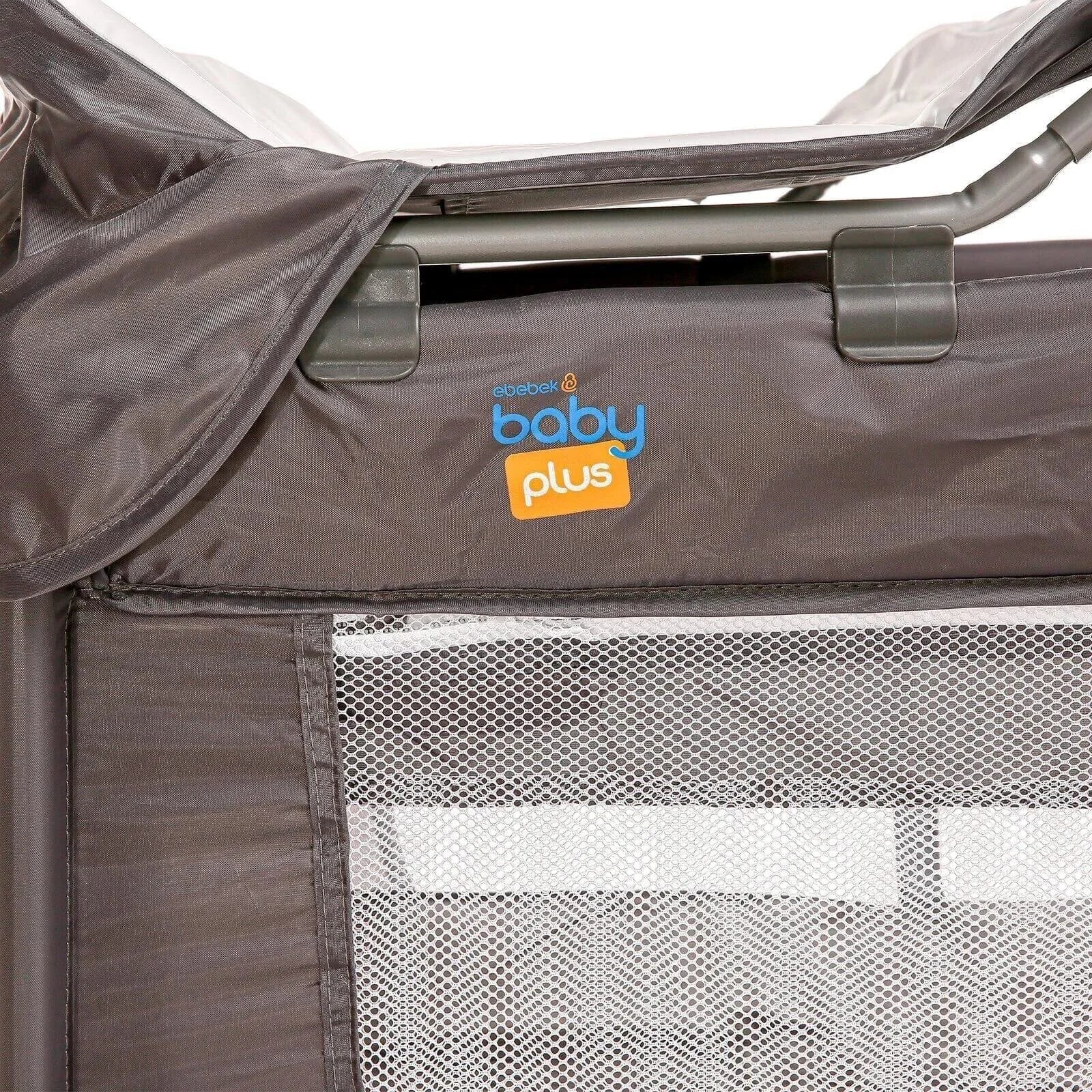 baby plus Play - Sleep Travel Cot - Grey - Baby&More