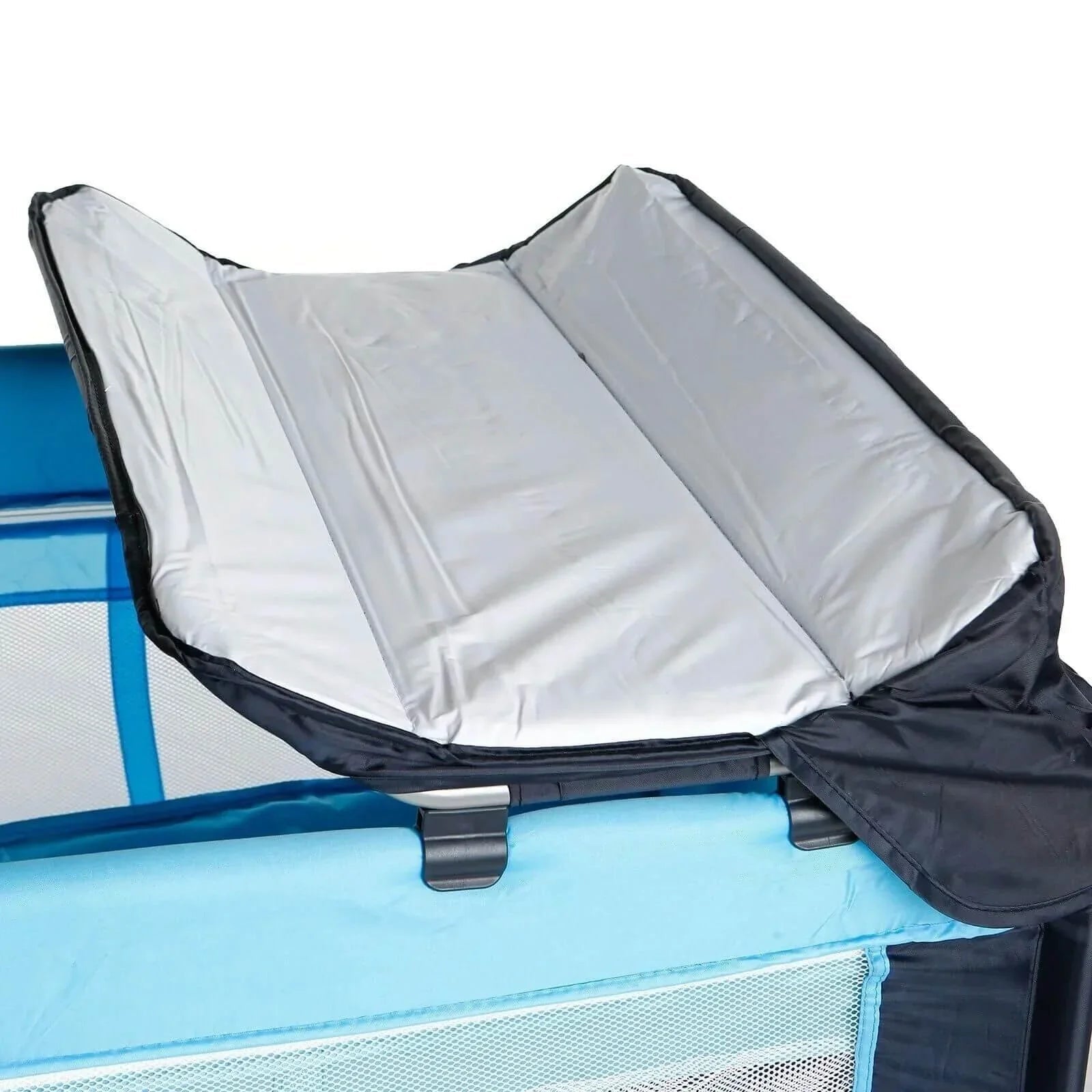 baby plus Play - Sleep Travel Cot - Ocean Blue - Baby&More