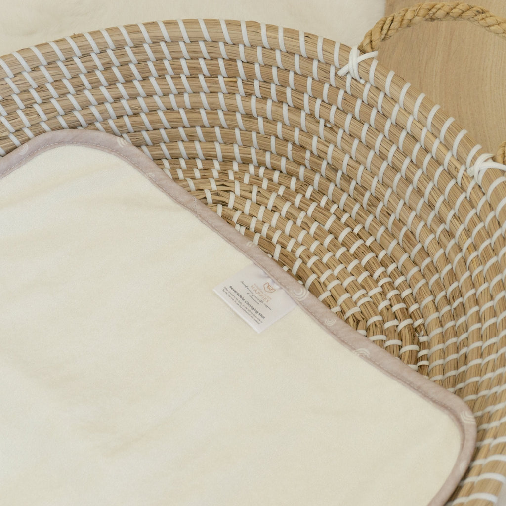 Baby Travel Changing Mats - Rainbow Oatmeal - Baby&More